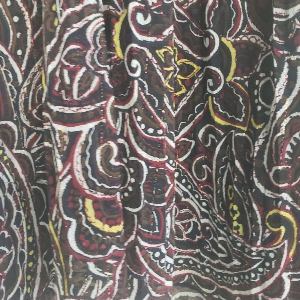 Moon River Paisley Tank Top Blouse Size S - Picture 7 of 11